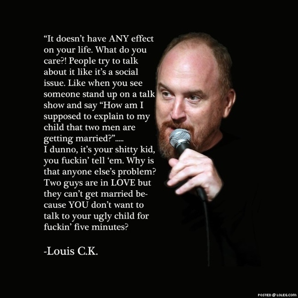 Step 4: Listen to Louis CK.